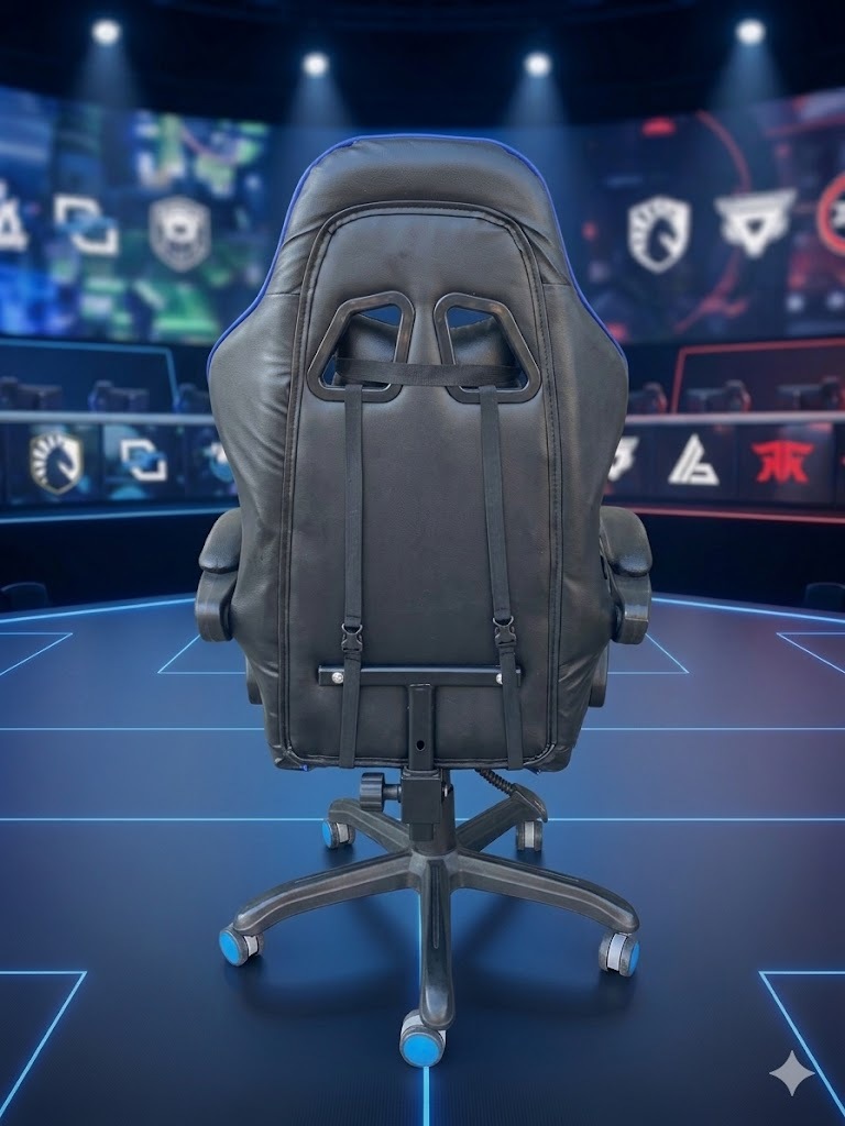 Silla Gamer Azul Remanofacturado grado A - Imagen 3