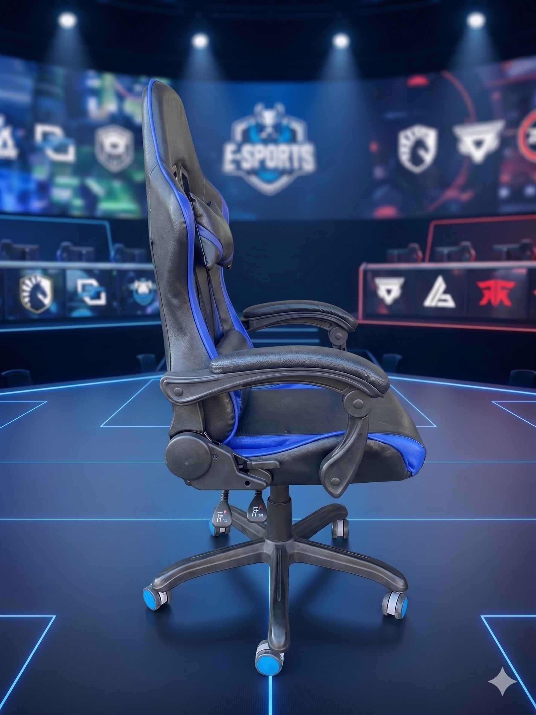 Silla Gamer Azul Remanofacturado grado A - Imagen 2