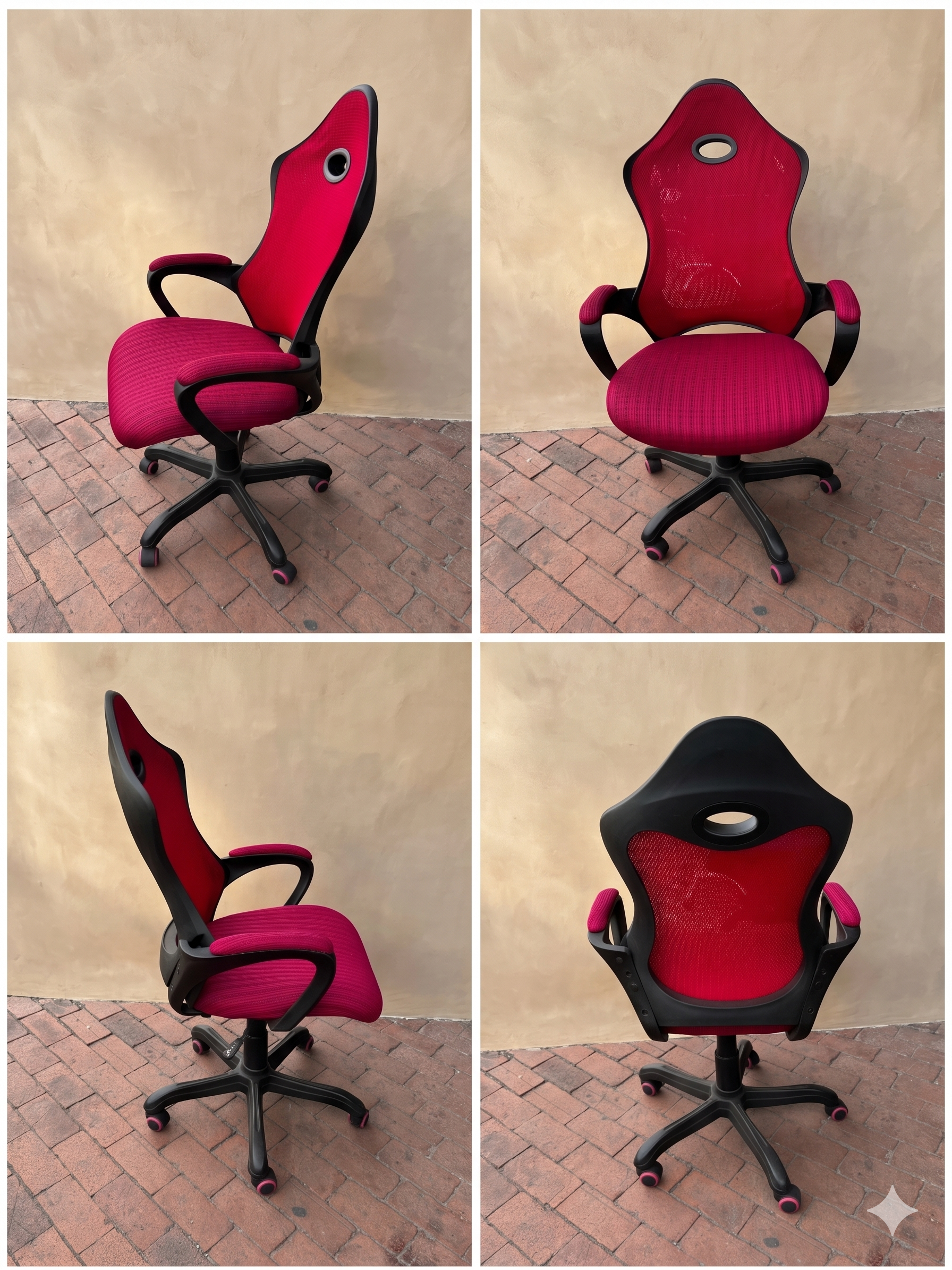 Silla Gamer Roja Pro – Línea de Fabricación Nacional - Imagen 5