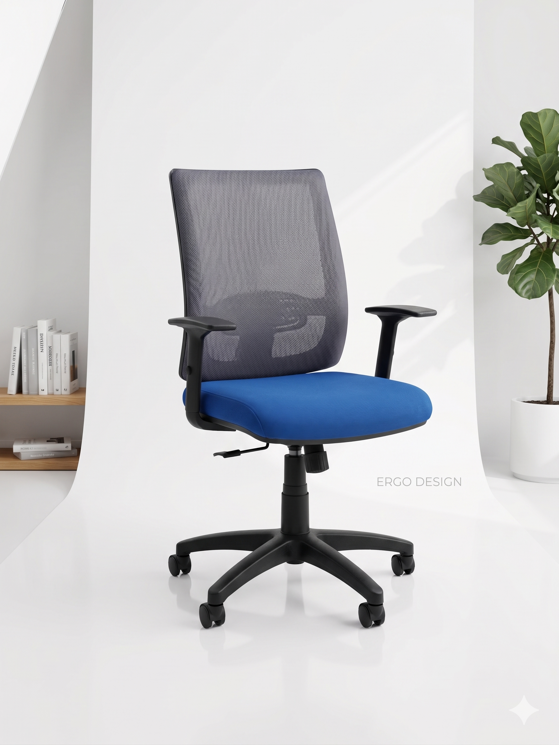 Silla de Oficina Ergonómica – Remanufacturada