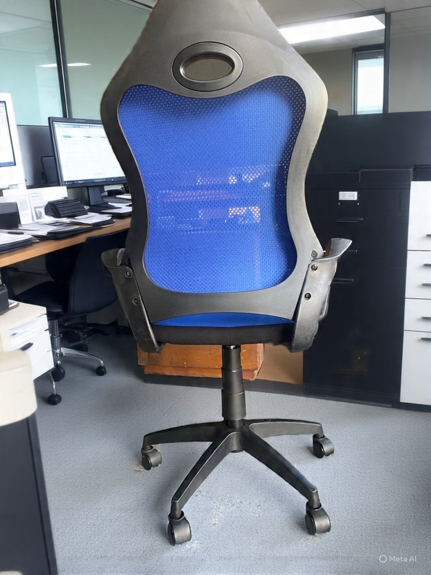 Silla Gamer GXT Azul NUEVA - Imagen 5
