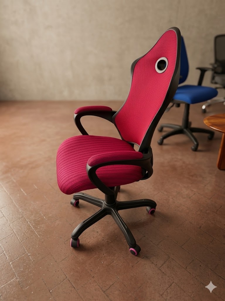 Silla Gamer Roja Pro – Línea de Fabricación Nacional - Imagen 3
